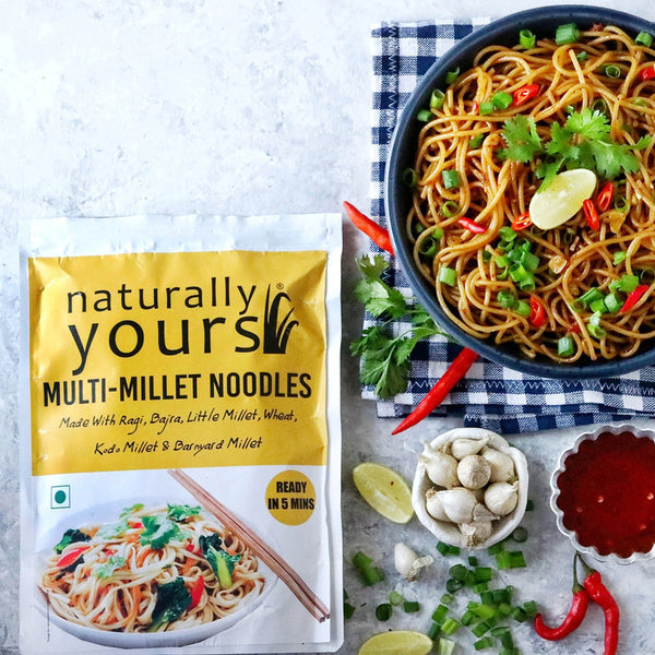 Multi Millet Noodles | No Preservatives | 180 g | Pack of 3