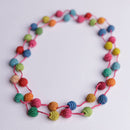 Crochet Beaded Neckpiece | Multicolour