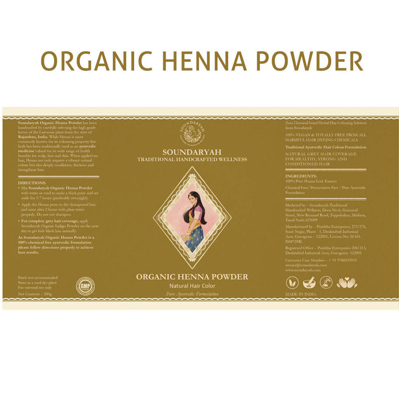 Hair Colour Powder Kit | 100% Natural Henna and Indigo