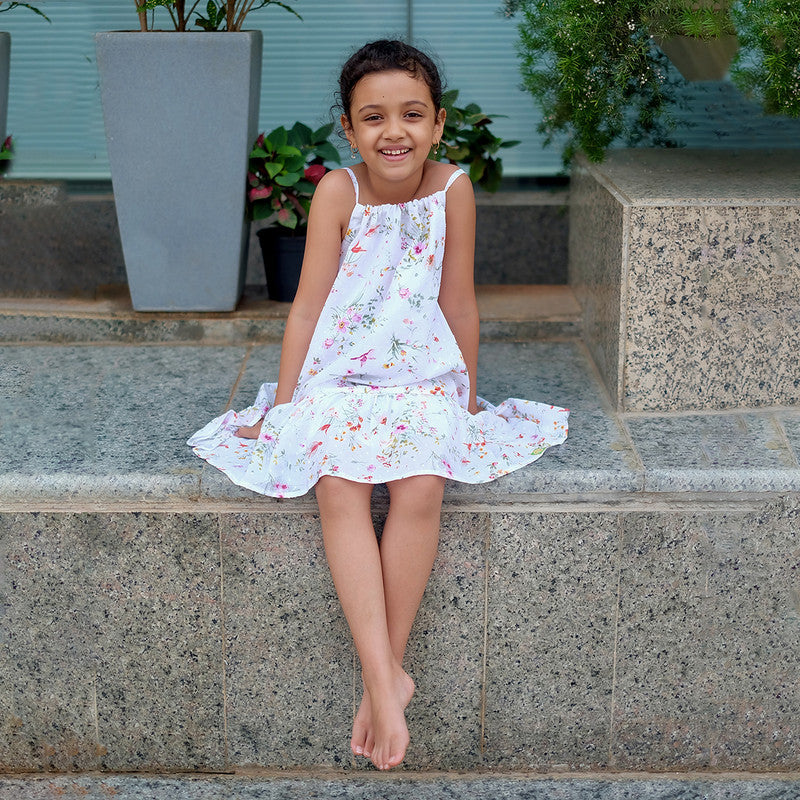 Birthday Dress | Cotton Dress for Girls | Multicolor