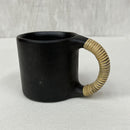 Black Stone Pottery Mug