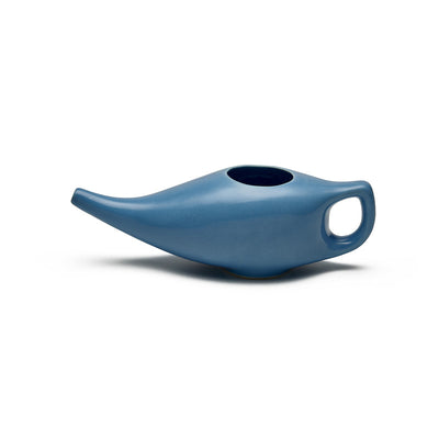 Ceramic Jal Neti Pot | Yoga Accessories | Blue | 185 ml