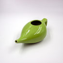 Ceramic Jal Neti Pot | Yoga Accessories | Green | 185 ml