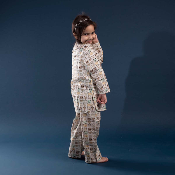 Cotton Night Suit for Kids | Unisex