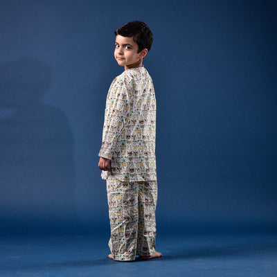 Cotton Night Suit for Kids | Unisex