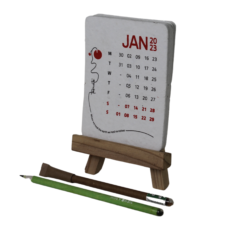 Stationary Kit | Seed Pens & Pencils | Calendar 2023 | Set of 3