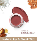 Natural Lip & Cheek Tint | Herb Enriched | 4 g