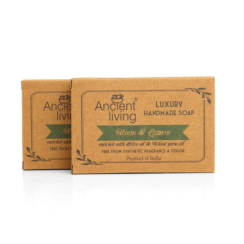 Neem & Lemon Luxury Soap | 100 g | Pack of 3