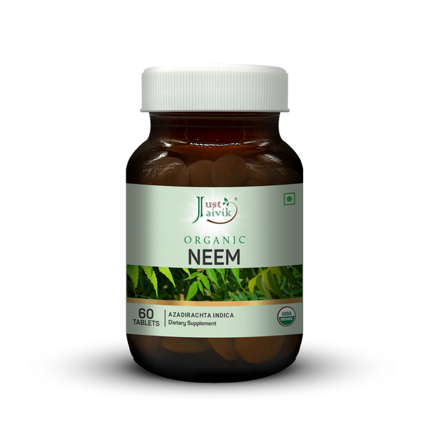 Organic Neem Dietary Supplement - 60 Tablets