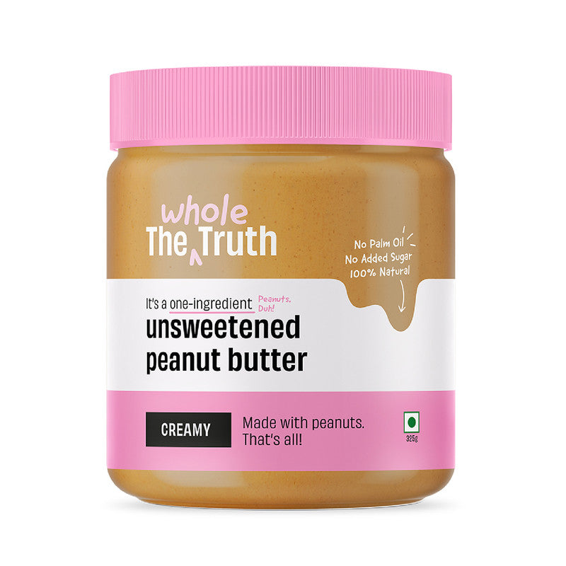 Peanut Butter | Unsweetened | Vegan | 325 g