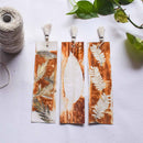 Eco Printed Bookmarks - Set of 3