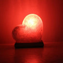 Himalayan Salt Lamp | Heart Shape | Pink