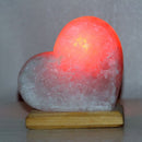 Himalayan Salt Lamp | Heart Shape | Pink