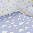 Organic Cotton Baby Cot Sheet | Fitted | Purple