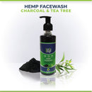 Tea Tree Oil & Hemp Charcoal Face Wash | 200 ml