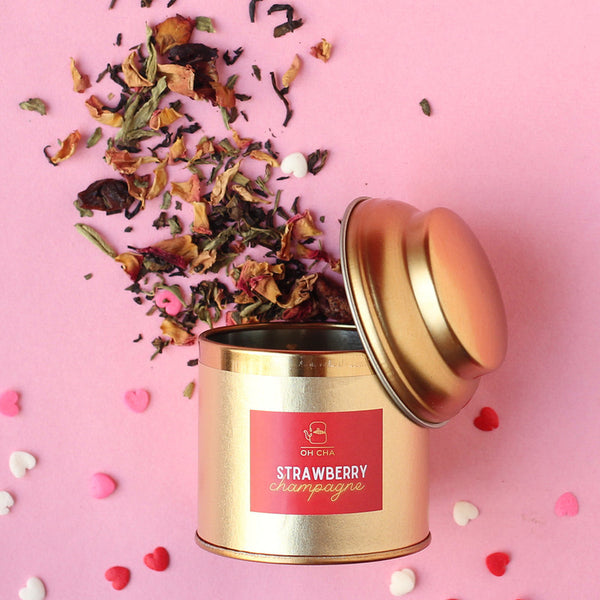 Strawberry Champagne Tea | Non Alcoholic tea | 35 g