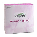 Reusable Sanitary Pads | Cotton Cloth Pads | with Wash Bag | Pack of 2