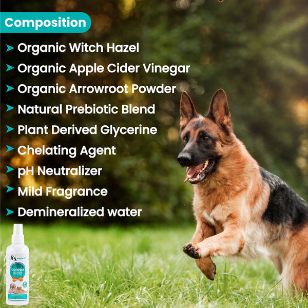 Organic Dog Perfume Spray | OdoPro | 200 ml