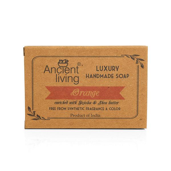 Orange Luxury Soap | 100 g | Pack of 3