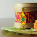 Cotton Thread Amaltas with Bamboo Box | Golden | Pack of 2