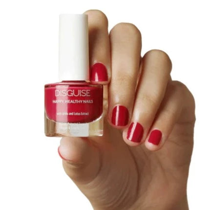 Natural Nail Polish | Vegan | Ladybug Red 102 | 9 ml