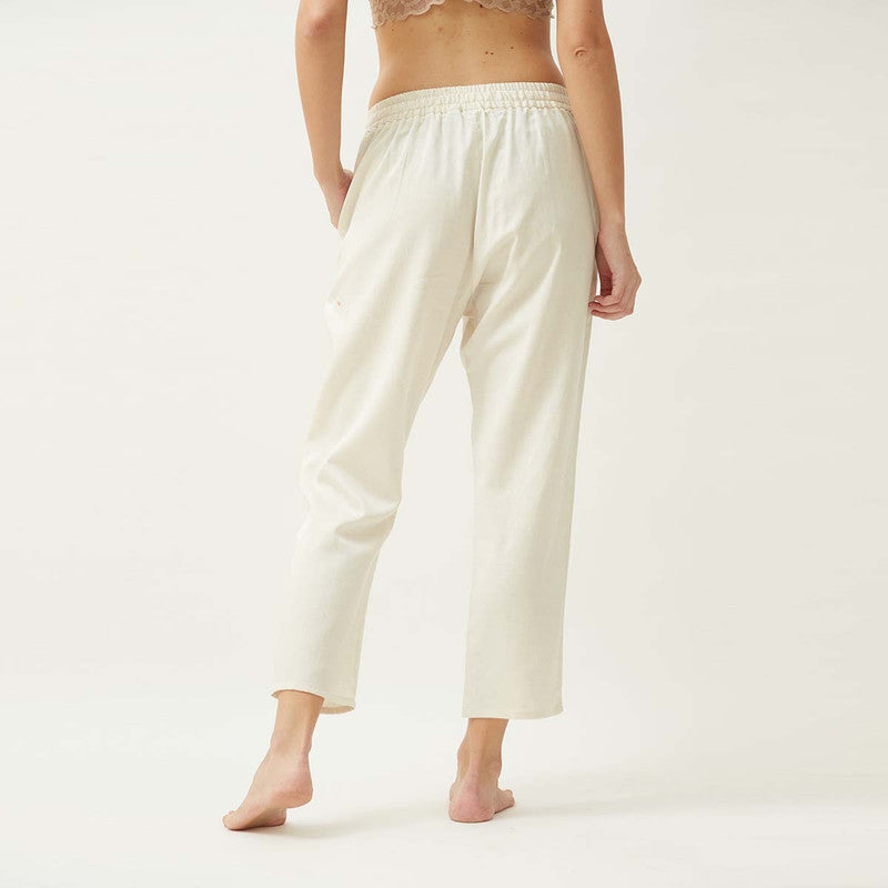 Organic Cotton Loungewear Set | Blue & White