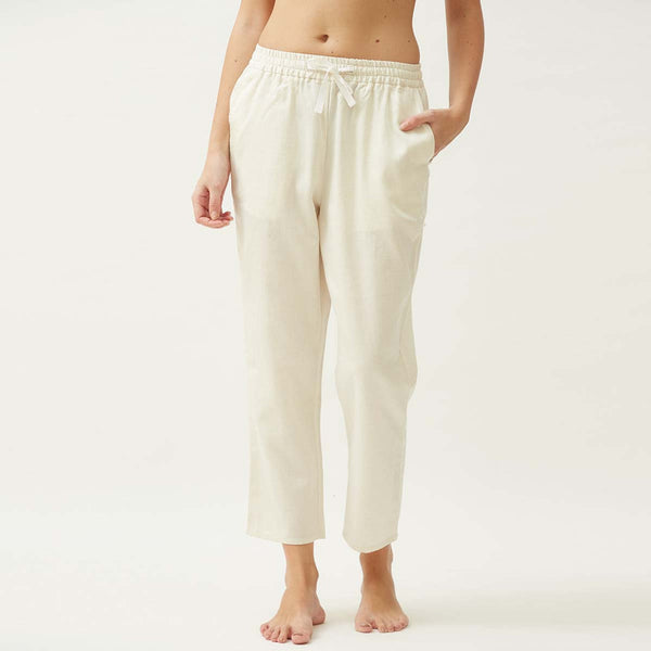 Organic Cotton Loungewear Set | Blue & White