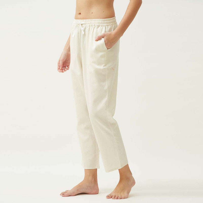 Organic Cotton Loungewear Set | Blue & White