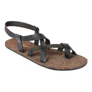 Cork Flat Sandals for Men | Slingback | Waterproof | Black.