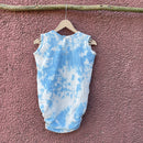 Muslin Cotton Baby Romper | Blue