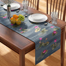 Cotton Table Runner | Printed | Blue