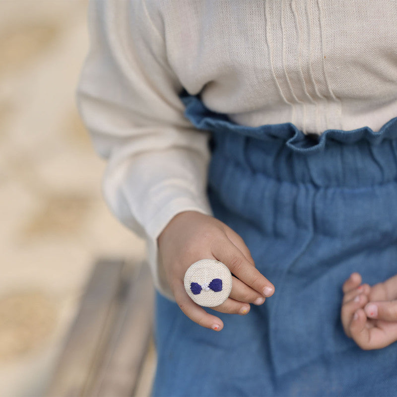 Birthday Outfits | Linen Blouse for Kids | White