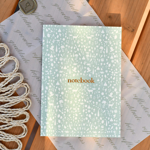 Sunshine Paper Notebook | Pastel Green | 60 Pages