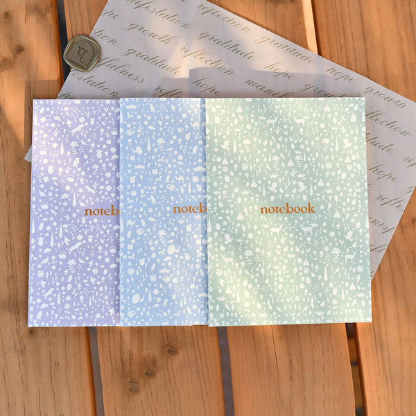 Sunshine Paper Notebook | Pastel Green | 60 Pages