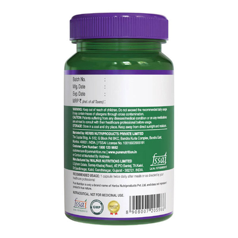 Digestive Enzymes | Supports Digestion & Better Absorption of Nutrients | 60 Veg Capsules