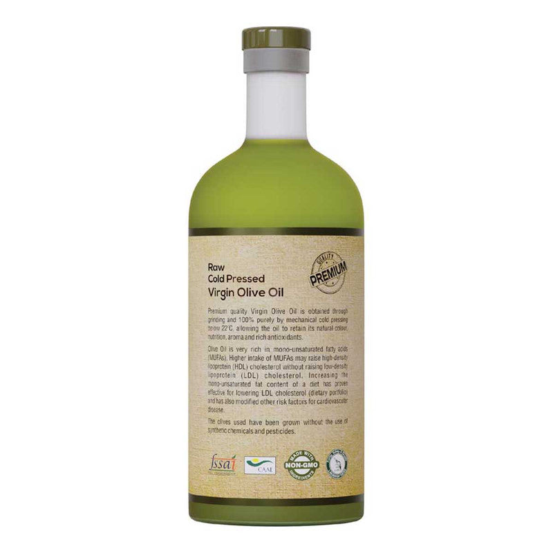 Olive Oil Cold Pressed | Jaitun Oil | Healthy Heart, Skin & Hair | 500 ml