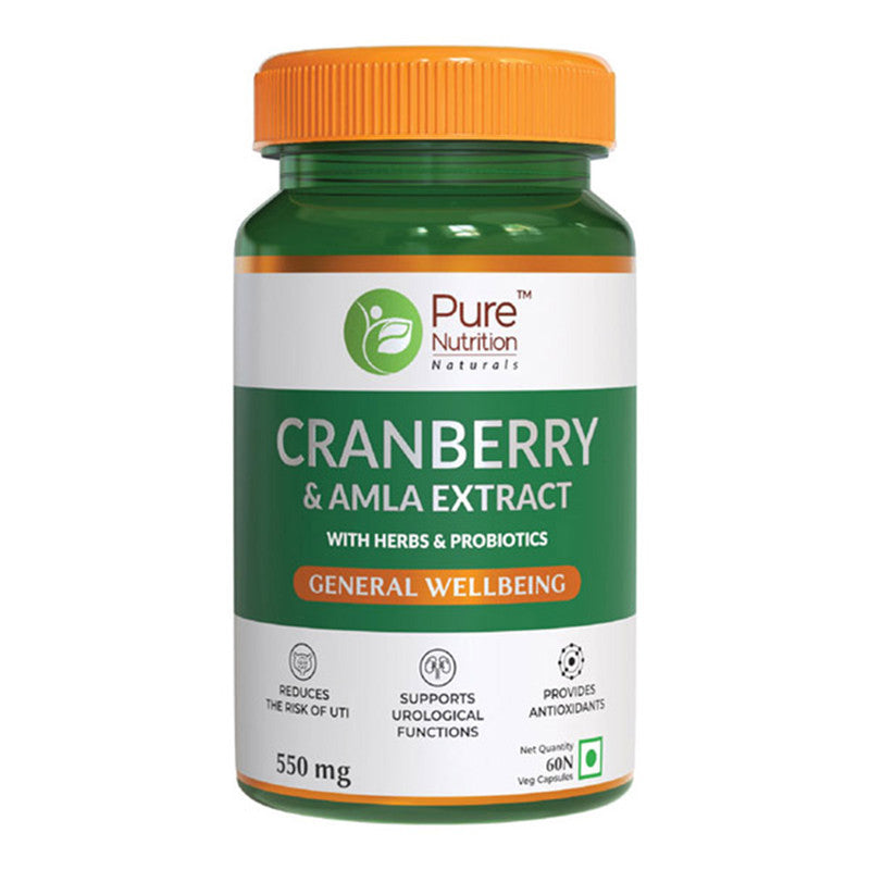 Cranberry Capsules | Urological Health & Manage UTIs | 60 Capsules