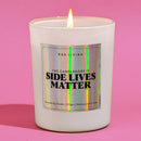 Soy Wax Scented Candle | Side Lives Matter | 230 g