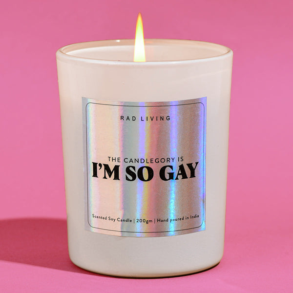 Soy Wax Scented Candle | Pride Candle | 230 g
