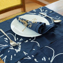 Hemp Table Mats | Place Mats | Navy Blue