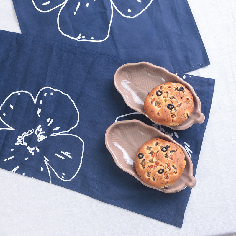 Hemp Table Mats | Place Mats | Navy Blue