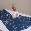 Hemp Table Linen Set | Table Runner | Table Mats | Navy Blue