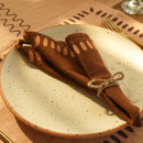 Hemp Table Napkins | Dark Brown