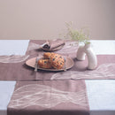 Hemp Table Linen Set |  Table Runner | Table Mats | Napkins | Chocolate Brown