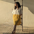 Organic Cotton Dress | Naturally Dyed | Mustard