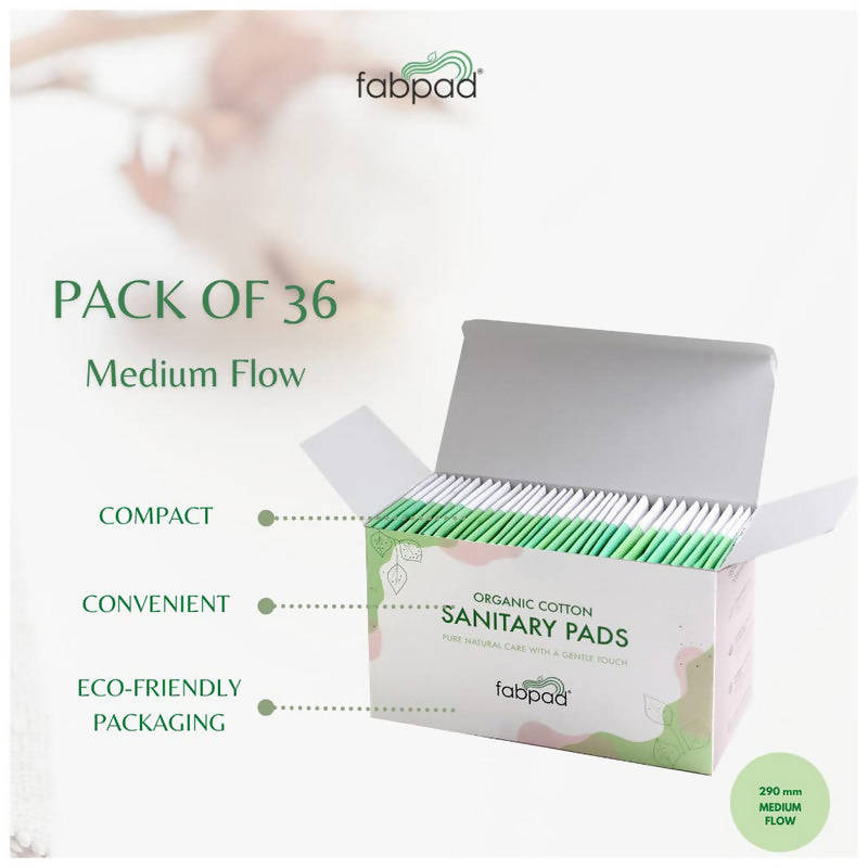 Sanitary Pads For Medium Flow | Ultra Thin | Pack of 36