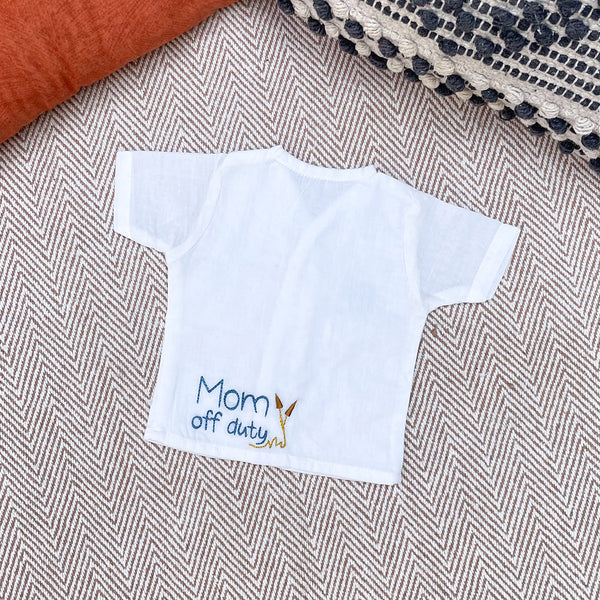 Cotton Baby Jablas | Premature Baby Clothes | Embroidered | Set of 3