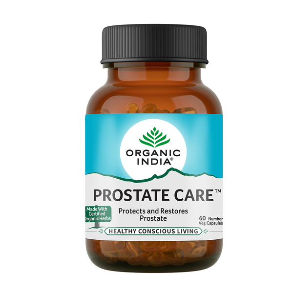 Organic India | Prostate Care | 60 Capsules | Pack of 2