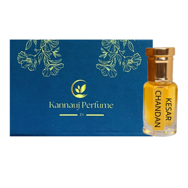 Attar Perfume | Kesar Chandan | Saffron & Sandalwood | 6 ml