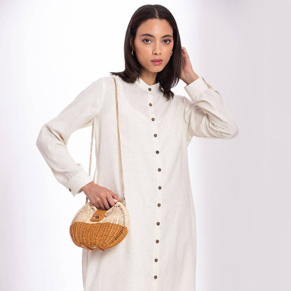 Button Down Cotton Dress